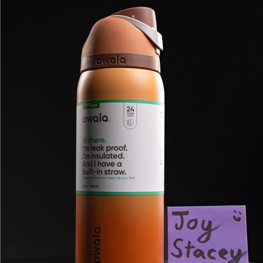 Owala-Color Drop- Cinnamon Swirl